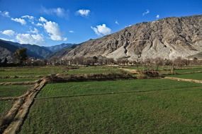 countryside in mountain valley, Afghanistan