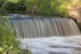 waterfall in nature