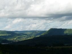 scenic views of the Swabian Alb
