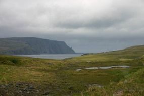 view of the North Cape in Norway