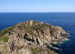 rocks on an island in southern France