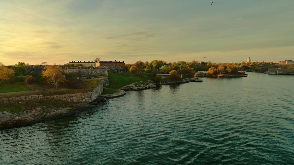 Landscape of Helsinki in Finland
