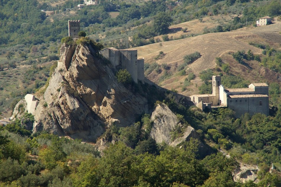 medieval castle of roccascalegna