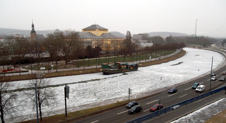 Aerial view of saarbrÃ¼cken
