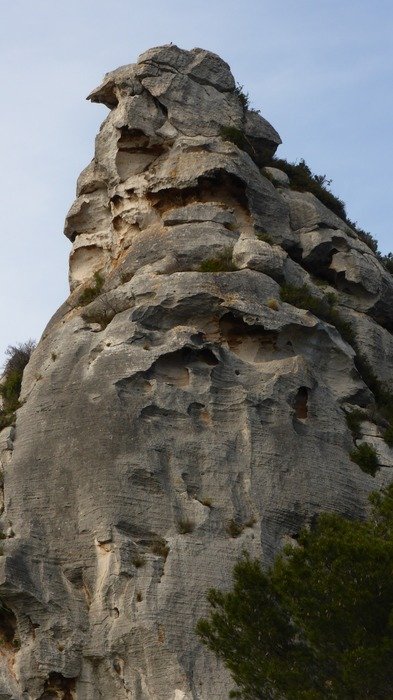Cliffs in the south of France
