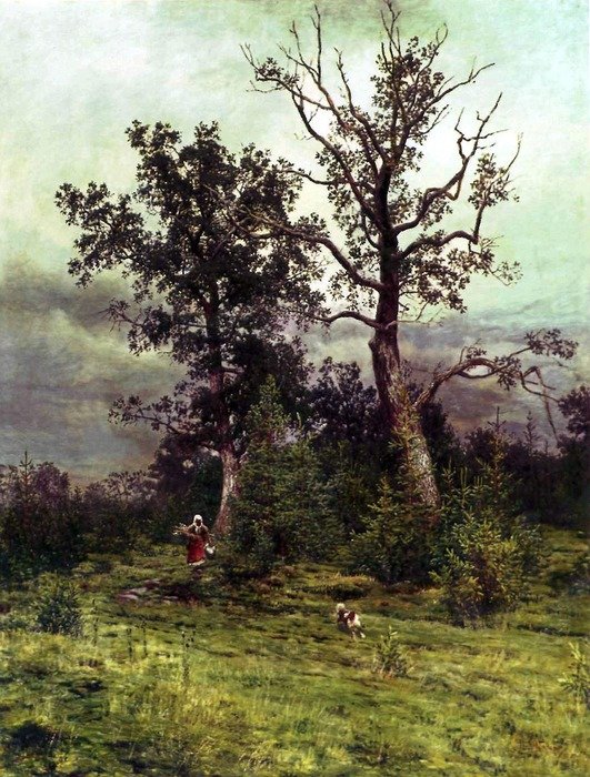 artistic landscape of Nikolai Dubovskoy