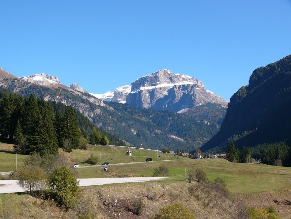 majestic mountain in south tyrol