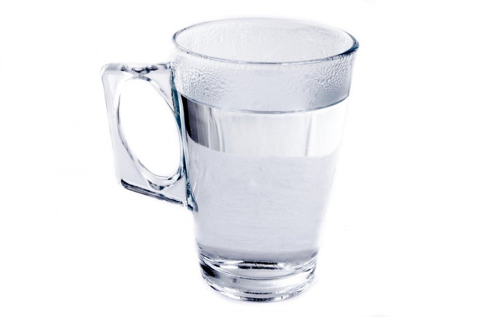 cup with water