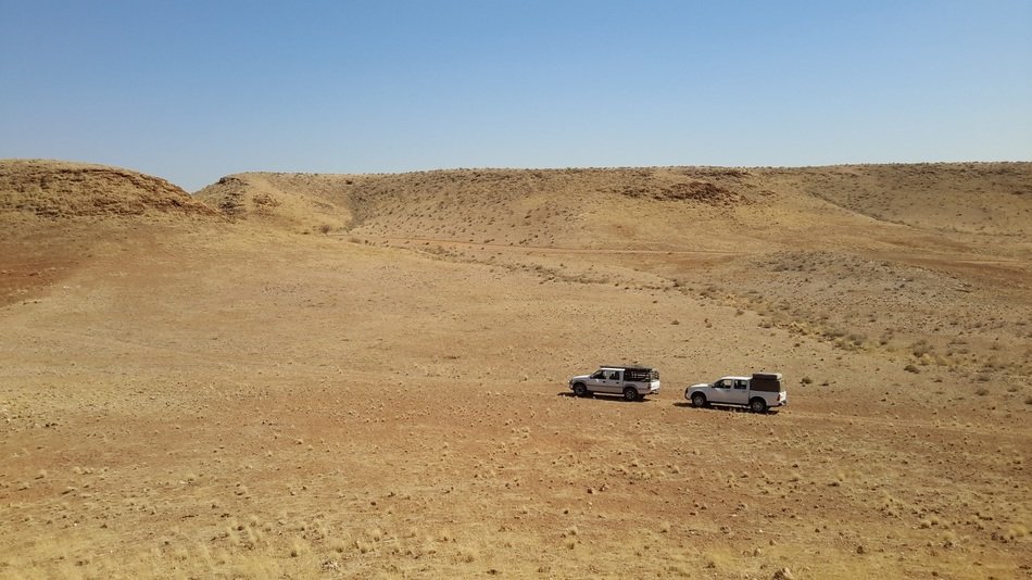 travelling safari camping in namibia