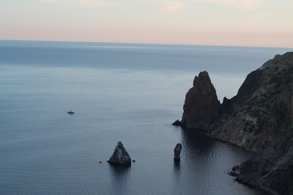 bay Fiolent in Crimea