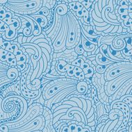 Vector seamless texture with abstract flowers N12
