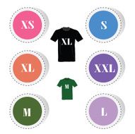 t-shirt button color vector