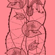 Flower lacy pattern N4