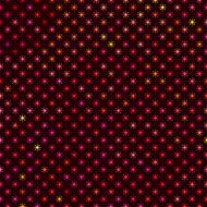 Abstract Background with Red Stars