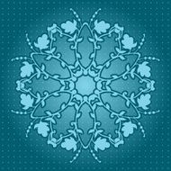 bright floral background swirl and curve N2