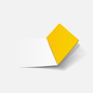 realistic design element rectangle seam corner N8