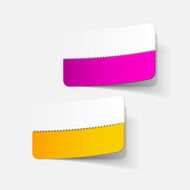 realistic design element rectangle N9