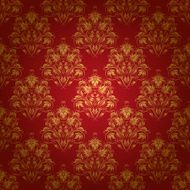 Damask seamless floral pattern N16