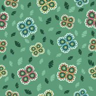 Seamless floral background N166