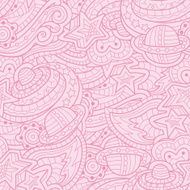 Vector seamless space abstract texture