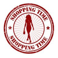 Shopping time stamp