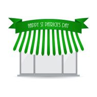 Happy St Patrick&#039;s day shop icon