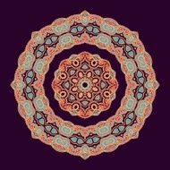 Decorative rosette-sun