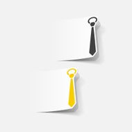 realistic design element tie N15