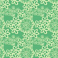 Flower lacy seamless background N19