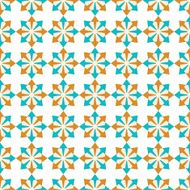 Seamless geometric pattern of abstract elements