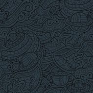 Vector seamless space abstract texture N2