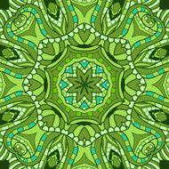 Vector texture background with abstract flowers N3