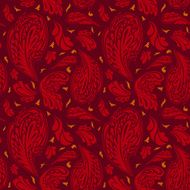 Red seamless vector pattern