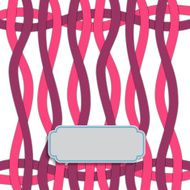 Stripe pattern with Label for Text Vector N4