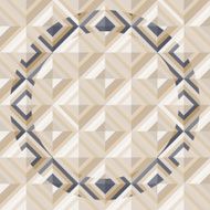 Fashion pattern with square diamonds
