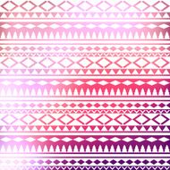 Seamless vector tribal texture Trible pattern Colorful