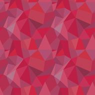 Seamless Geometric Polygonal Pattern Background