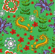 Floral design in a tender colors N3