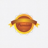 vintage sticker label N465
