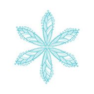 original vector snowflake lace N4