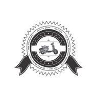vintage sticker label N479