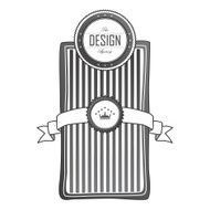 vintage sticker label N533