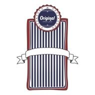 vintage sticker label N536