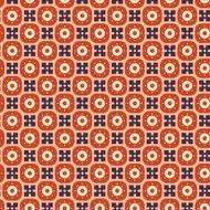 Seamless simple retro geometrical pattern of classic style