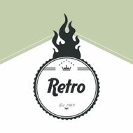 vintage sticker label N546