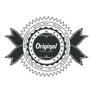vintage sticker label N557