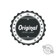 vintage sticker label N558