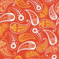 Seamless paisley texture for your design Endless pattern with p N2