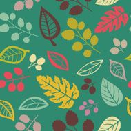 Seamless pattern with leaf N33