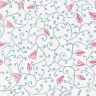 Colorful floral seamless pattern in cartoon style N14